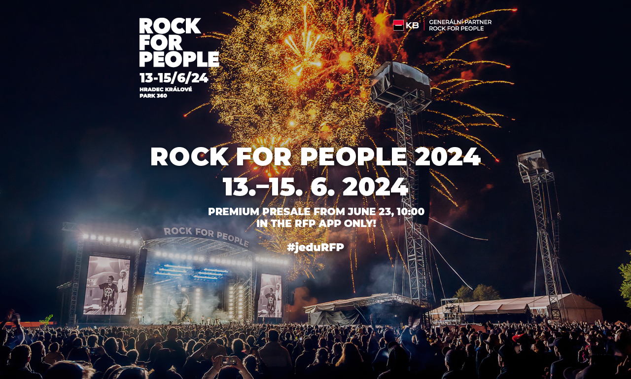 Rock for People v červnu přiveze Yungbluda, The Prodigy, The Offspring, Bring Me The Horizon a desítky dalších světových hvězd