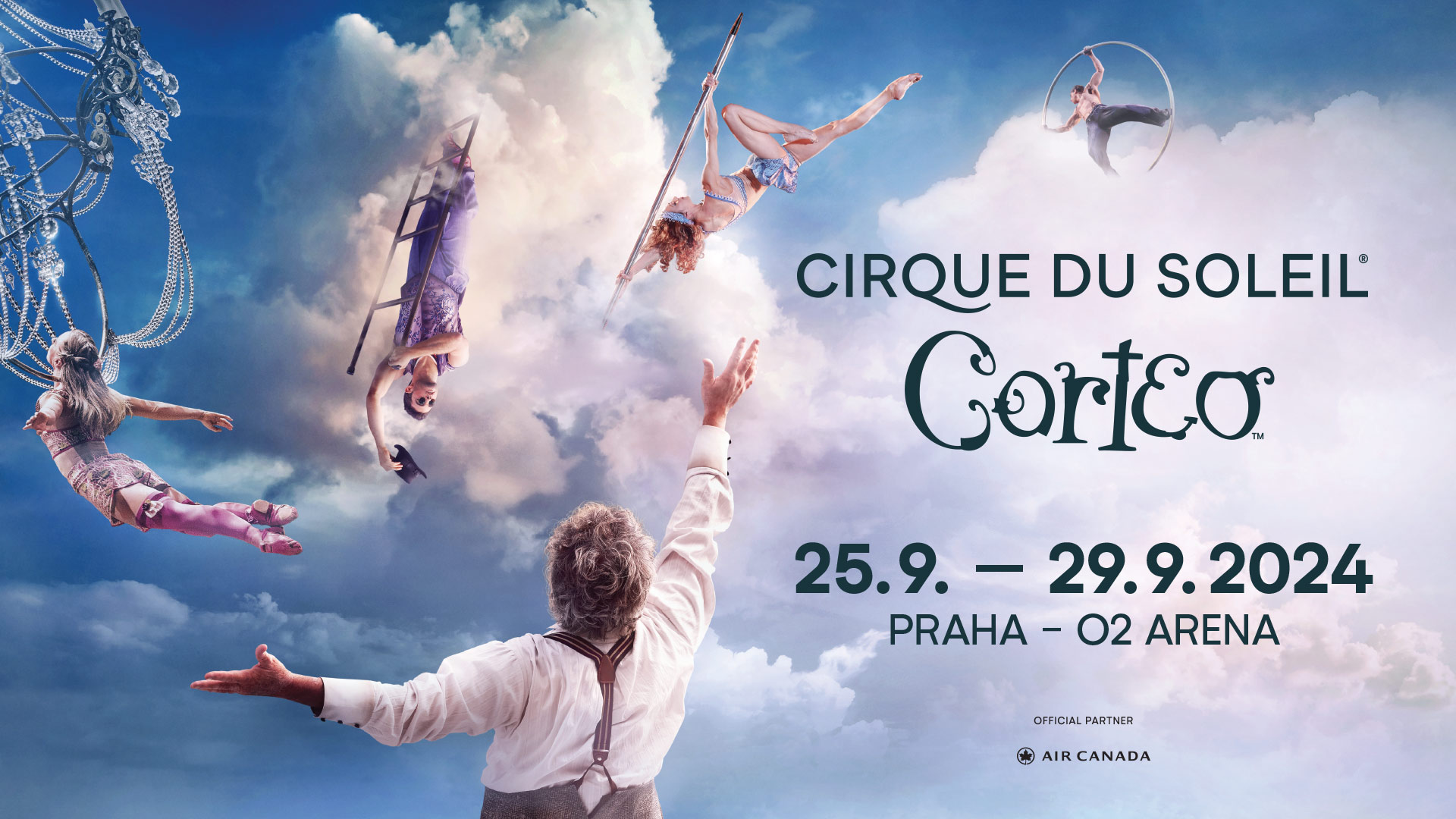 Cirque du Soleil se již ve středu vrátí do pražské O2 areny, tentokrát s jedním z nejoblíbenějších představení  CORTEO