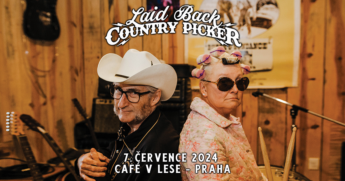 Laid Back Country Picker přiváží své nezaměnitelné country rockové hity poprvé do České Republiky